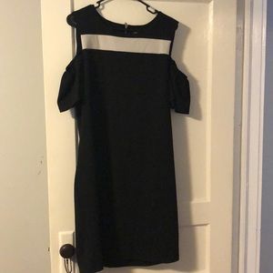 Black and white dress